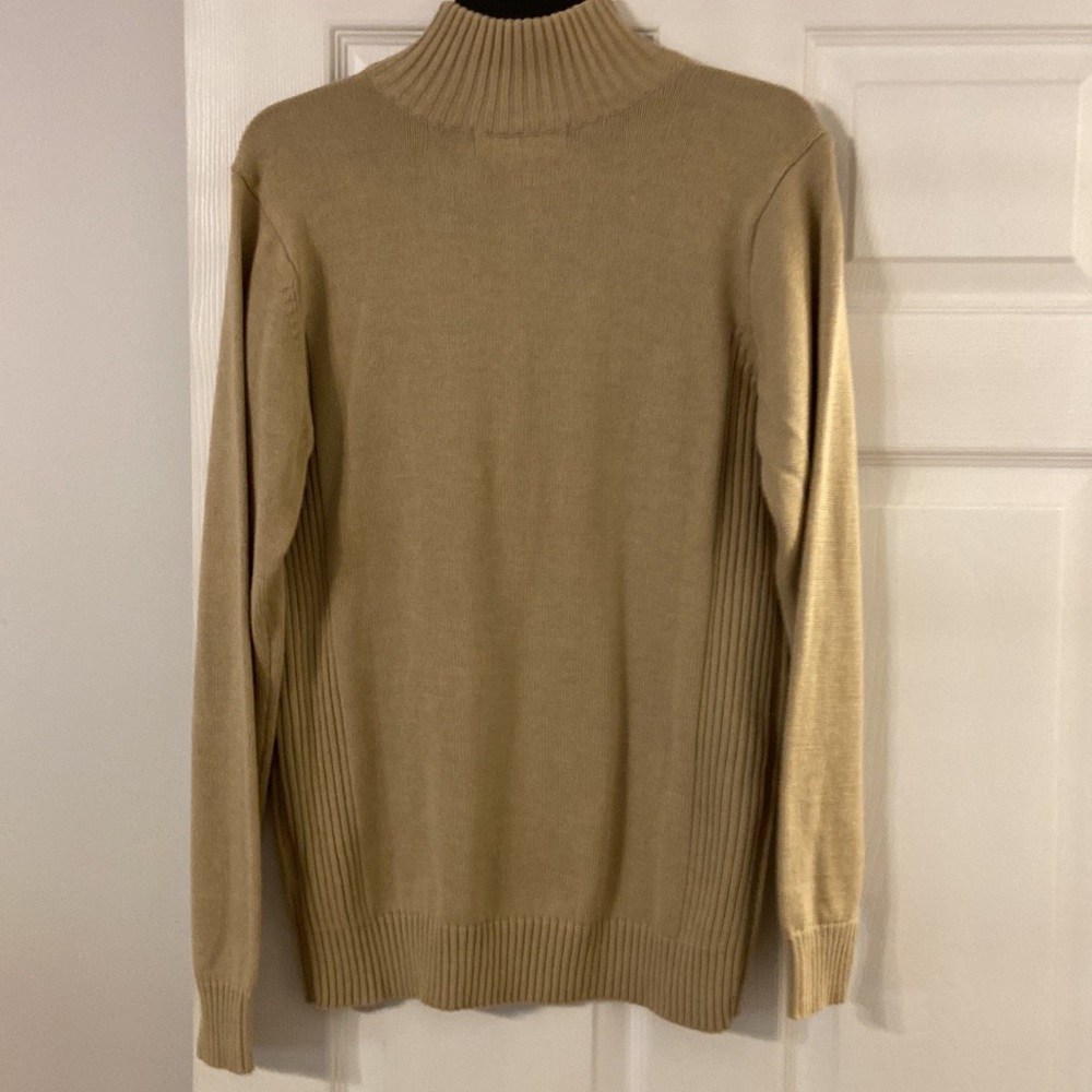 U.S.Polo Ass Man Sweater size S brand new color tan length 27” bust 36” - Picture 6 of 12